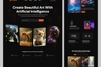 build ai art generator web, ai mobile app generator, ai saas website, or ai app