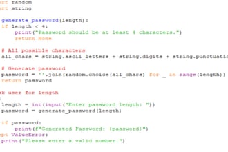 code any project of yours in any major language