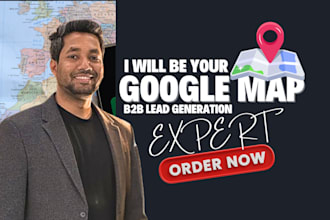 generate b2b lead list from google maps for any industry