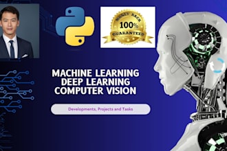 do machine learning, deep learning, computer vision projects