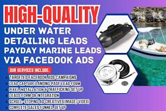generate underwater detailing leads yacht boat leads marine underwater cleaning