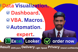 create interactive dashboard, vba, macros, excel automation