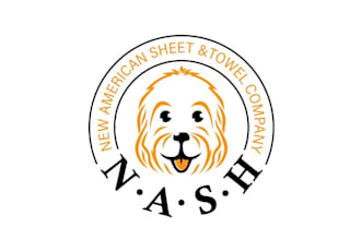design luxury bed sheet and towel company logo