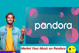 market your music on pandora for streams and reach