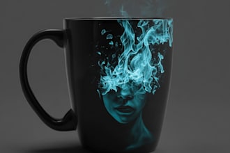draw a mug or coffee mug design