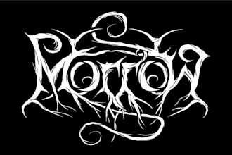 draw black, slam, or death metal logo for your band