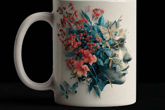 do custom coffee mug design or coffee mug design