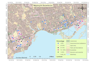 do gis mapping and remote sensing analysis on arcgis and qgis