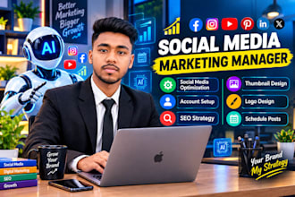 manage and grow your brand with social media marketing