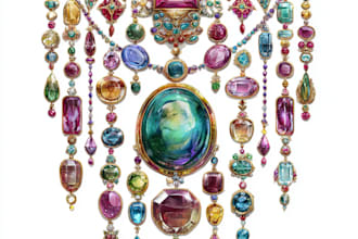 draw jewelry design rings necklaces bracelets