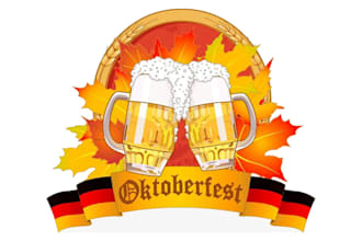design outstanding oktoberfest mascot logo  in 12 hours