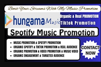 do standard spotify hungama promotion to active 900hungama playlist curators