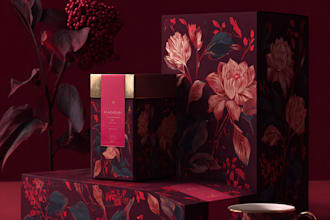 make a organic product packaging or label design