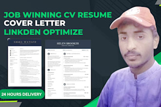 write ats optimized europass CV curriculum vitae and federal resume