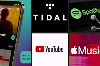do spotify music promotion soundcloud music apple music tidal music amazon music
