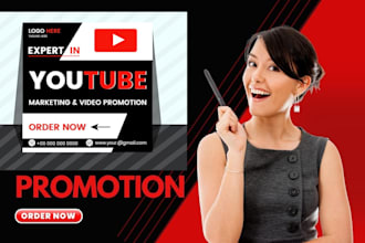 do complete youtube channel promotion for monetization