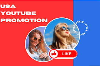 do USA youtube video promotion to get active USA audience