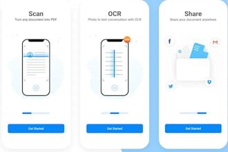 develop ai ocr scanner app, pdf scanner app, image scanner app, barcode scanner