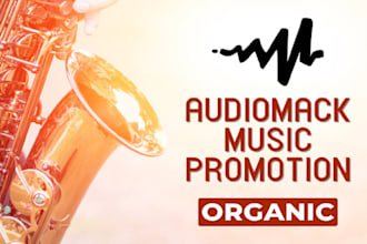 do organic audiomack promotion to USA music promotion users
