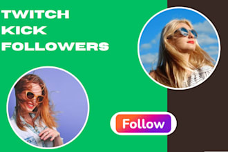 organically promote your kick channel for real followers and chatters