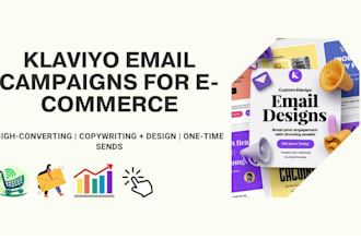 high converting klaviyo email campaigns