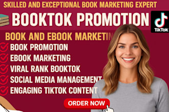 create tik tok book promotion tiktok video ads booktok video
