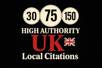 build high authority UK local citations