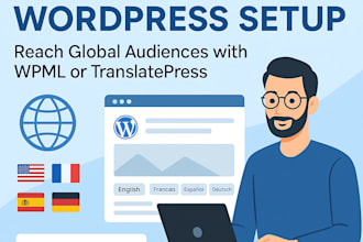 make your wordpress site multilingual using wpml or translatepress