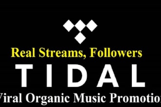 do tidal music promotion with ethical marketing