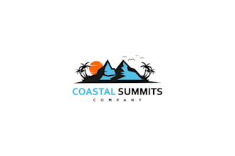 design a fun and playful beach logo for summer events