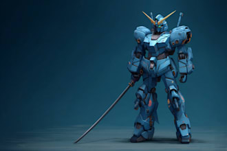 draw gundam, transformer, robot, armor, and mecha, concept