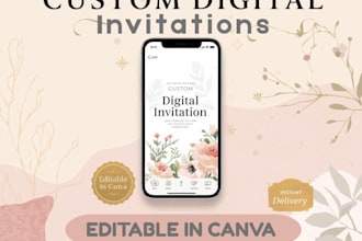 design digital invitations for all events