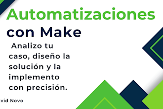 desarrollo de automatizaciones no code con make