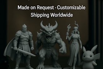 3d print and customize your miniature