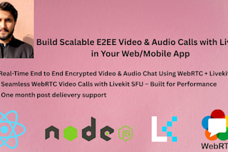 build scalable end to end encrypted e2ee audio and video calls with livekit