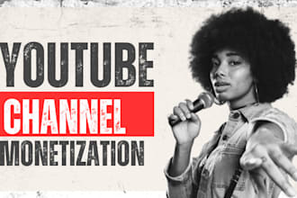do organic youtube video promotion to complete channel monetization