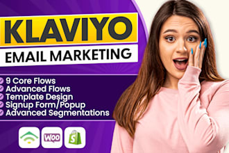 setup shopify klaviyo email marketing flows to boost your sales