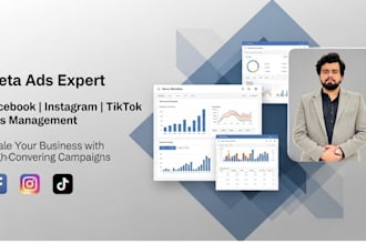 be your expert social media manager and meta ads specialist