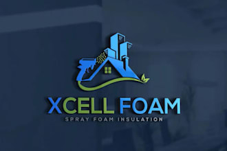 design a professional insulation or energy efficiency logo