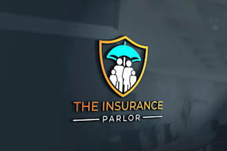 design a professional and trustworthy insurance logo