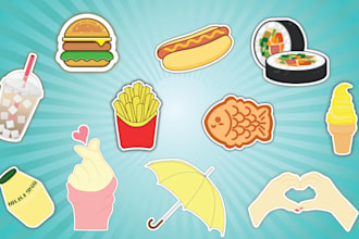 design aesthetic, motivational, text sticker and enamel badges