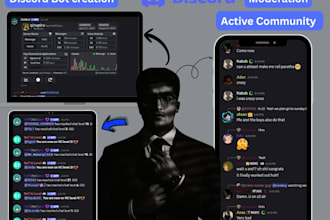 create and moderate your discord server