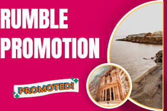 do effective rumble video promotion, rumble channel