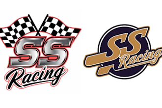 craft you a professionally motorsport racing team logo design