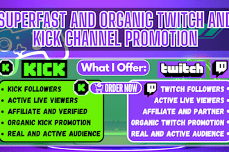 promote twitch live stream with real viewers via high traffic embedding