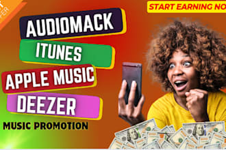 do audiomack music promotion itunes apple music deezer promotion