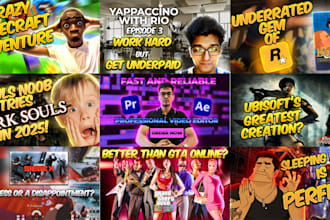 design an epic gaming youtube thumbnail mr beast style