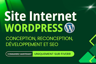 développeur wordpress, conception et refonte de site internet wordpress