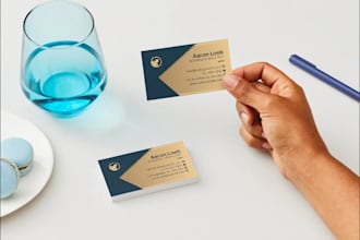 design business card with realistic background mockups