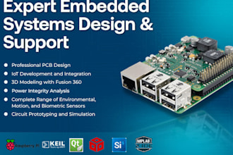 program arduino, pic microcontroller and design custom pcbs for iot projects